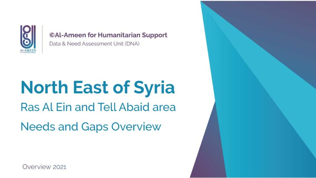 The humanitarian situation in Northeastern Syria