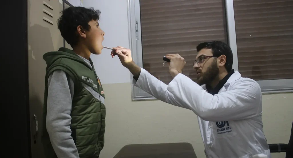 مركز “السكرية” في خدمة أهالي ريف الباب