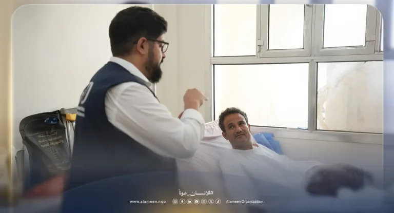 حملة زراعة وتركيب المفاصل في مأرب تحسن حياة المرضى بدعم من الجمعية الدولية الأمين