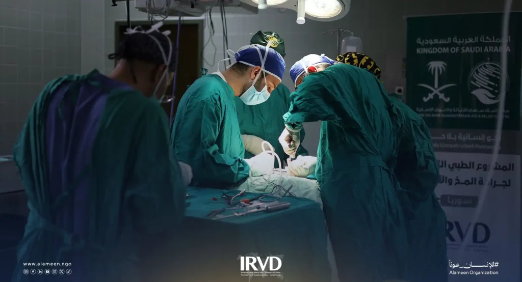 حملة جراحة عصبية مجانية تعيد الأمل للمرضى في مشفى دمشق بدعم مركز الملك سلمان