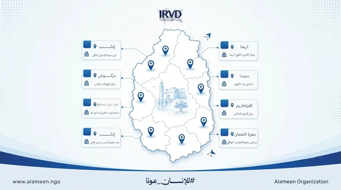 توزيع أدوية غسيل الكلى في إدلب بدعم من مركز الملك سلمان للإغاثة